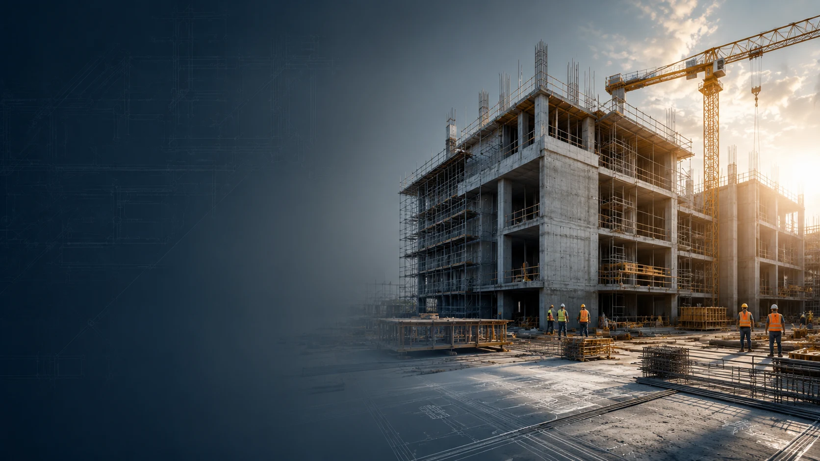 Construcción de obra con planeación técnica